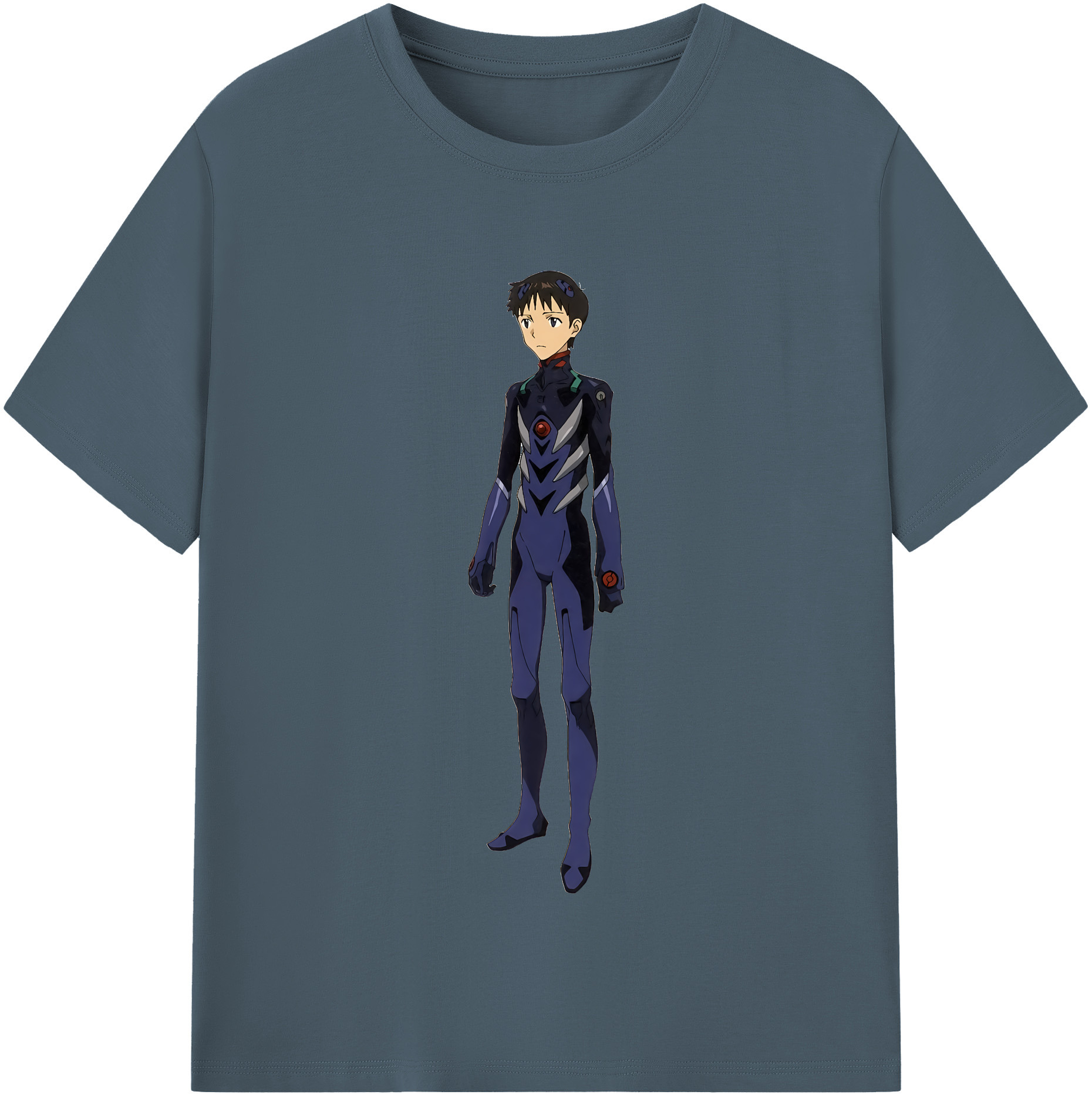 （画像用） EVA 新世紀エヴァンゲリオン 綿100％半袖Tシャツ（フロントプリント）